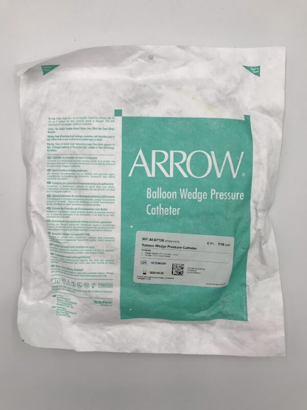 ARROW AI-07126 Balloon Wedge Pressure Catheter 6F x 110cm (X)