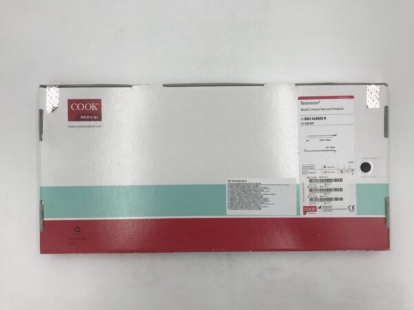 Cook G34109 Resonance Metallic Ureteral Stent and Introducer 6Fr x 22cm (X)