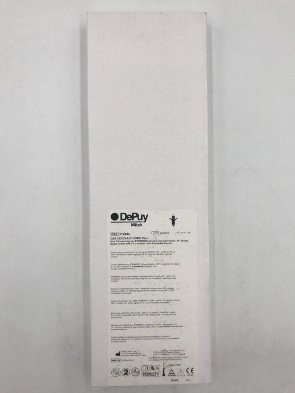 DePuy 212034 GII Quickanchor Plus (X)