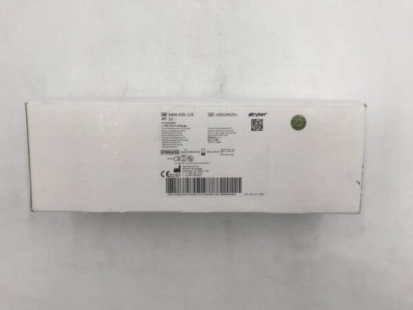 Stryker 0406-630-125 Curved Radiofrequency (RF) Cannula HF-Surgery L:100/10mm, 20G (10/Box) (X)