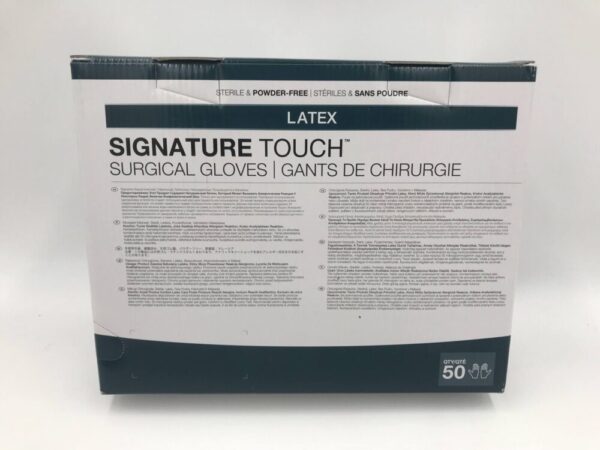 MedLine MSG8980 Signature Touch Surgical Gloves Size 8 (50/Back) (X)