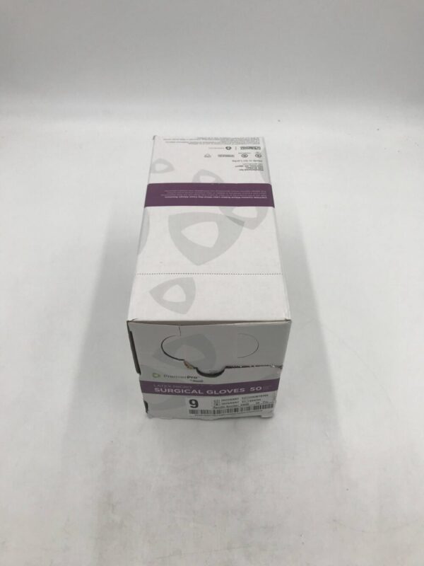 Ansell 44590 Premier Pro Latex Micro Surgical Gloves Size 9 (50Pairs/Box)
