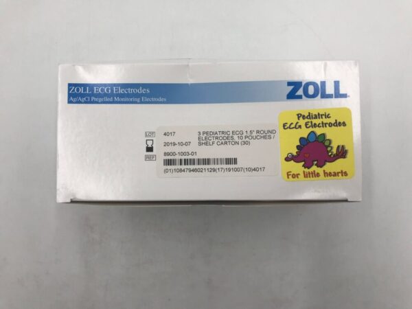 Zoll 8900-1003-01 3 Pediatric Electrodes 1.5" Round  (10/Box) (X)