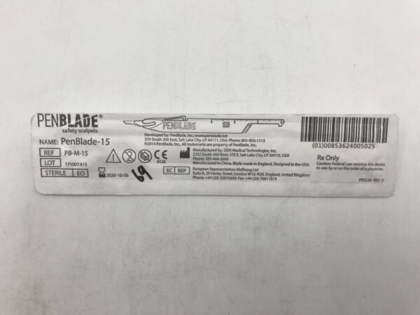 Zien Medical PB-M-15 PenBlade-15 (X)