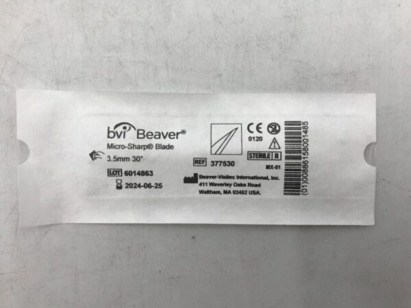 BVI Beaver 377530 Micro-Sharp Blade 3.5mm 30°
