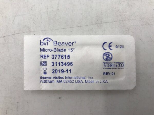 BVI Beaver 377615 Micro-Blade 15° (X)