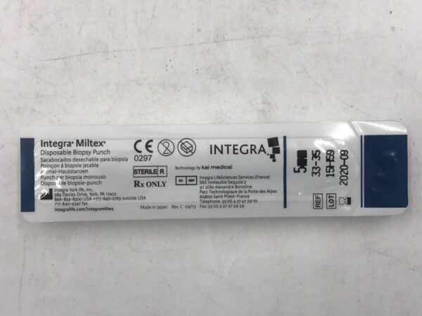 Integra 33-35 Miltex Biopsy Punch 5mm (X)