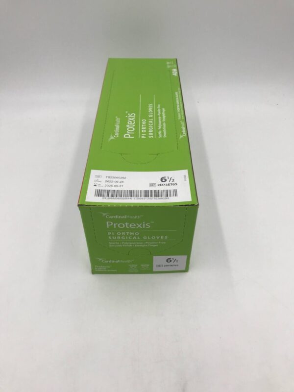 Cardinal Health 2D73ET65 Protexis PI Ortho Surgical Gloves Size 6-1/2 (40Pairs/Box)
