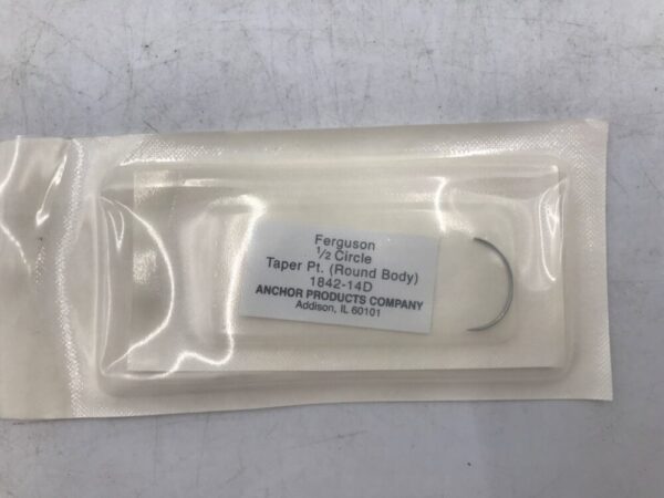 Anchor  1842-14D Surgical Needles Ferguson 1/2 Circle Taper Pt.