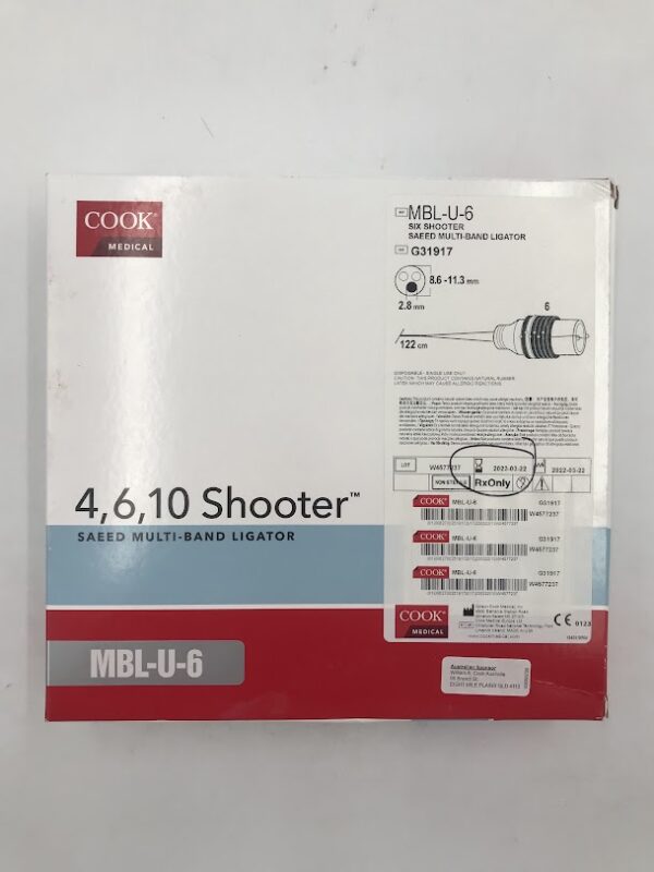 COOK G31917 Six Shooter Saeed Multi-Band Ligator MBL-U-6 (X)