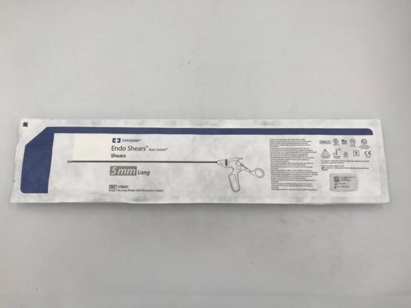 COVIDIEN 174601 Endo Shears Auto Suture Shears 5mm Long (X)