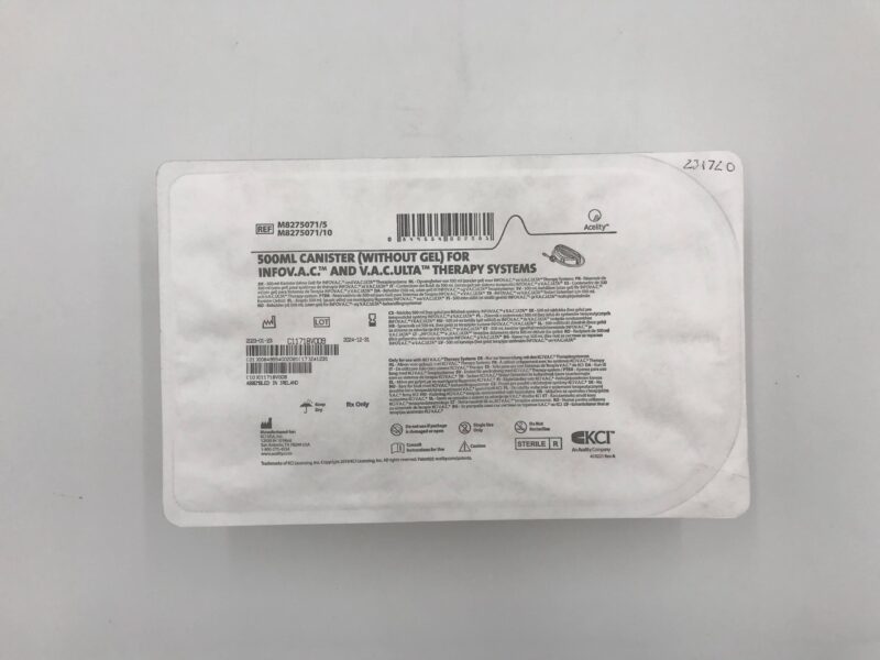 KCI M8275071 Canister Without Gel 500ml (X)