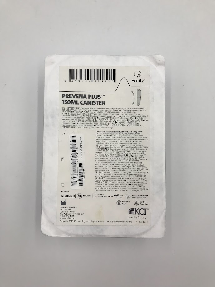KCI PRE4095 Prevena Plus 150mL Canister