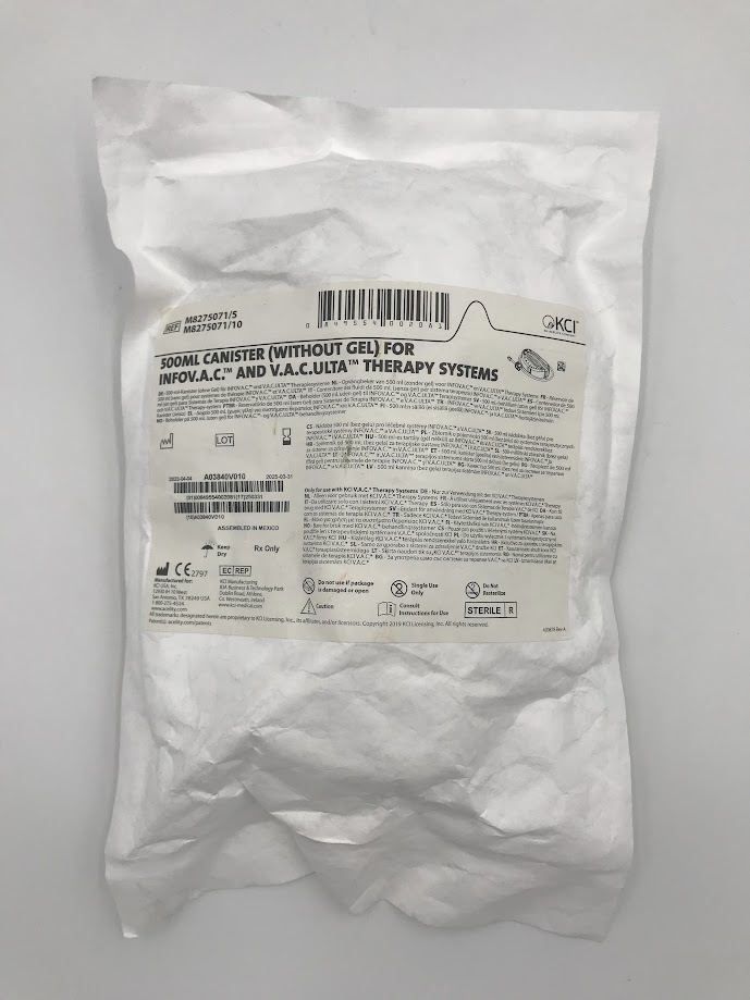 KCI M8275071 Canister Without Gel 500ml (X)