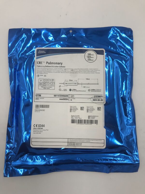 BOSTON SCIENTIFIC 5032 CRE Pulmonary Balloon Dilatation Catheter 7.5F x 18x19x20mm (X)