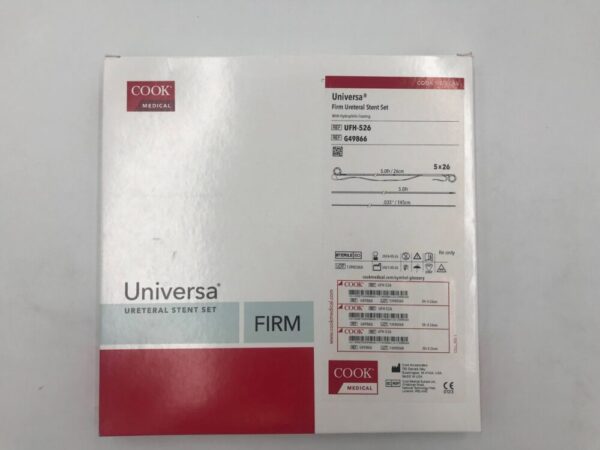 COOK G49866 Universa Firm Ureteral Stent Set 5F/26cm(X)