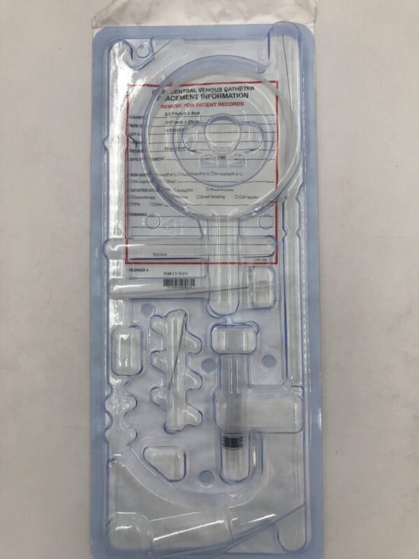 COOK G58816 CVC Single Lumen Central Venous Catheter Set 2.5F/5cm