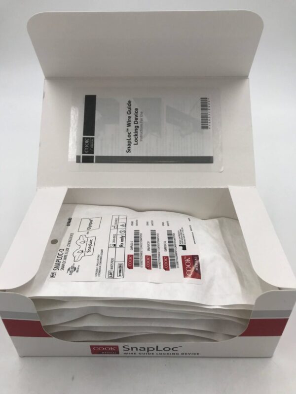 COOK G59683 SNAPLOC-O SnapLoc Wire Guide Locking Device (10/Box)(X)