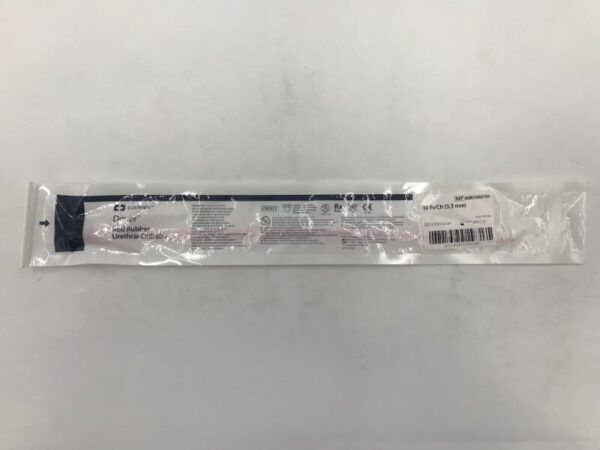 COVIDIEN 8887660101 Dover Red Rubber Urethral Catheter 10Fr/Ch (X)