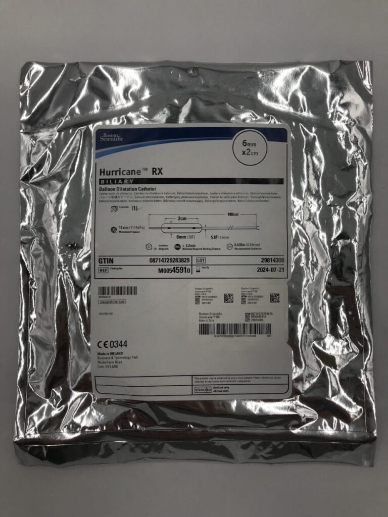 BOSTON SCIENTIFIC 4591 Hurricane RX Biliary Balloon Dilatation Catheter ...