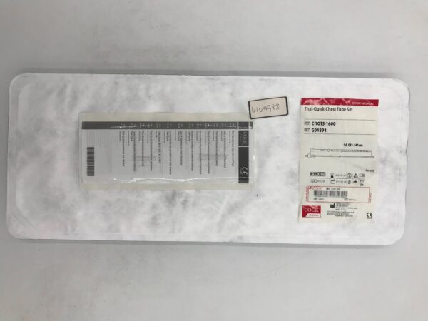 COOK G04891 Thal-Quick Chest Tube Set 16F/41cm (X)