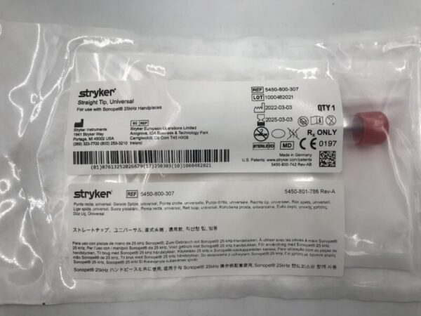 STRYKER 5450-800-307 Straight Tip, Universal