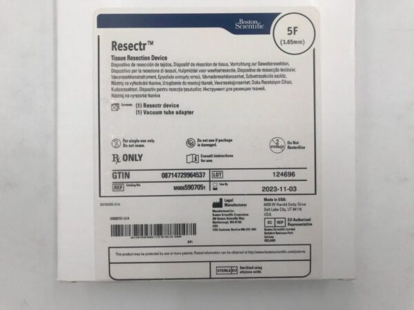 BOSTON SCIENTIFIC 590705 Resectr Tissue Resection Device 5F (X)