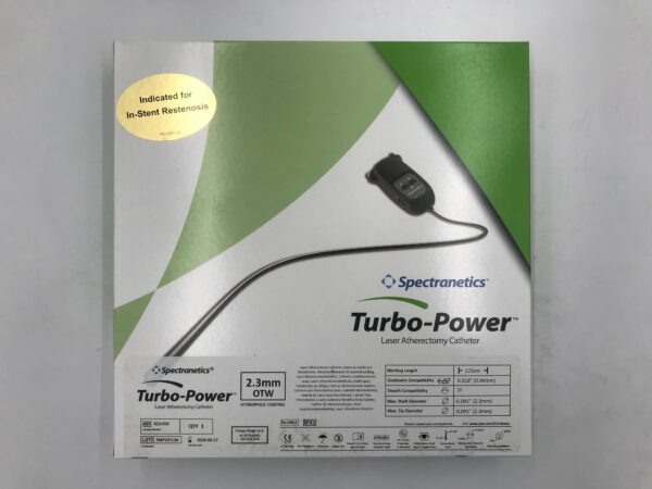 SPECTRANETICS 423-050 Turbo-Power Laser Atherectomy Catheter OTW 7F x 2.3mm (X)