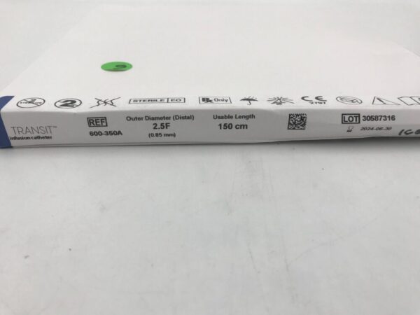 MEDOS 600-350A TRANSIT Infusion Catheter 2.5F-2.8F x 150cm (X)