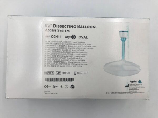 APPLIED MEDICAL C0H11 Kii Dissecting Balloon Oval w/ Introducer 11mm (3/Box)(X)