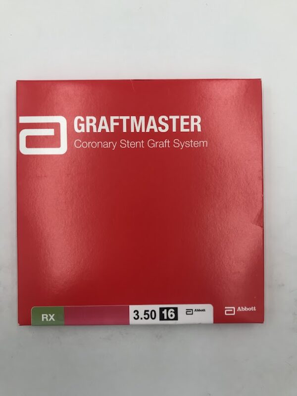ABBOTT 1012581-16 GraftMaster Coronary Stent Graft System 3.5mm x 16mm (X)