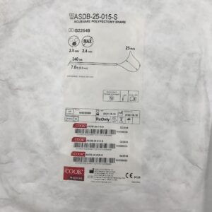 Cook G22649 Acusnare Polypectomy Snare 7Fr x 240cm (X) - GB TECH USA
