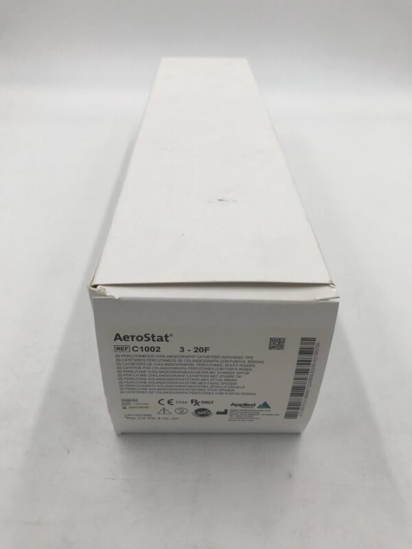 APPLIED MEDICAL C1002 AeroStat Percutaneous Cholangiography Catheter w/ Rigid Tips 3-20F (5/Box)(X)