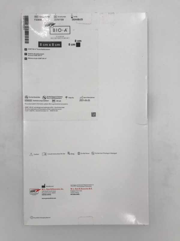 GORE FS0808 Bio-A Tissue Reinforcement 8cm x 8cm (X)