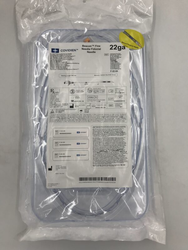 COVIDIEN F-22-05 Beacon Fine Needle Fiducial Needle 22ga (X)