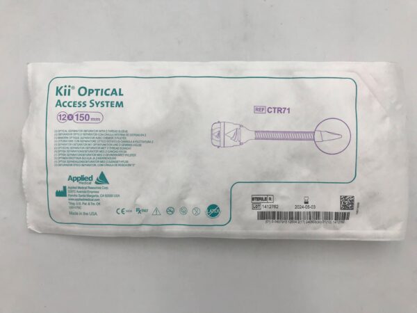 APPLIED CTR71 Kii Optical Separator Obturator w/ Z-Thread Sleeve Access System 12 x 150mm (X)