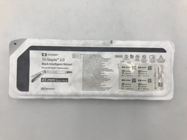 COVIDIEN SIG45AXT Tri-Staple 2.0 Black Intelligent Reload, Extra Thick 45mm