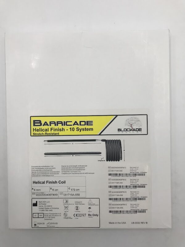 BALT 9000580406FN10 Barricade Helical Finish Stretch-Resistant 10 System 4mm x 6cm (X)