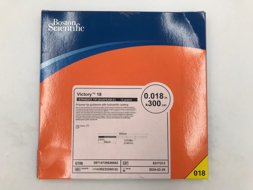 BOSTON SCIENTIFIC 3923230012 Victory 18 Straight Tip (Shapeable)Polymer ...