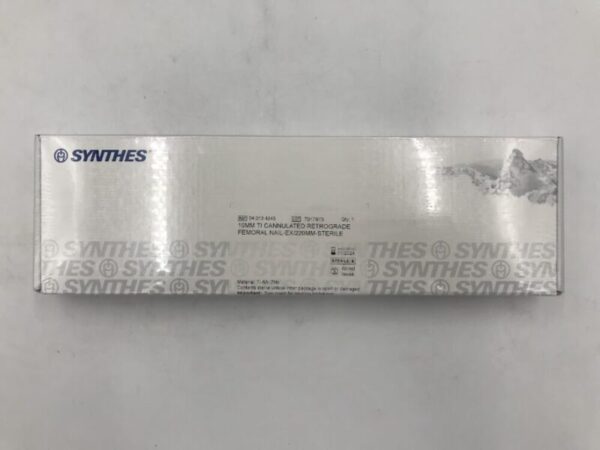 SYNTHES 04.013.424S Cannulated Retrograde Femoral Nail 10mm x 220mm (X)
