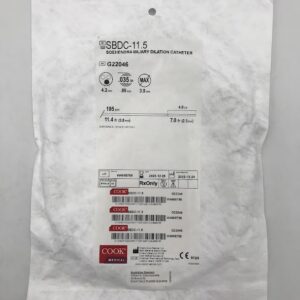 COOK G22046 Soehendra Biliary Dilation Catheter 11.4Fr x 195cm