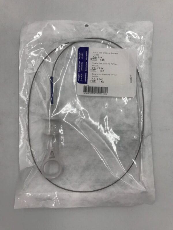 OLYMPUS FG-226C Single Use Grasping Forceps, Rat Tooth 1050mm x 2.8mm (X)