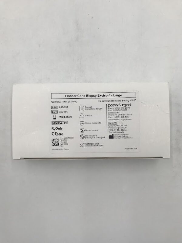 COOPER SURGICAL 900-152 Fischer Cone Biopsy Excisor Large (5/Box) (X)