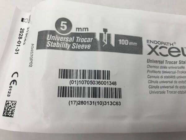 ETHICON CB5LT 5mm Universal Trocar Stability Sleeve 100mm