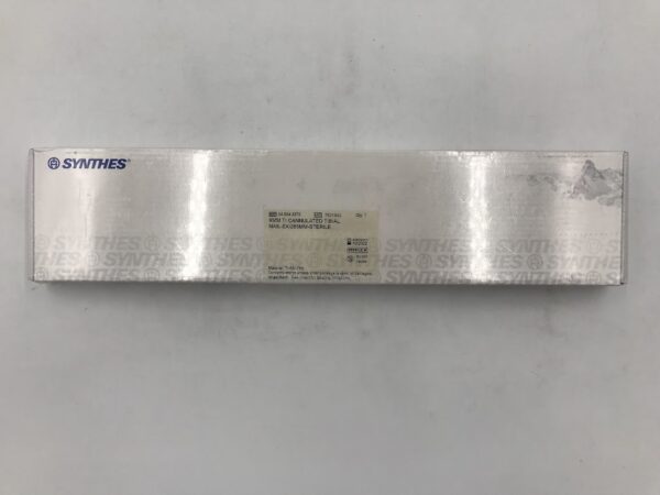 SYNTHES 04.004.337S TI Cannulated Tibial Nail-Ex 9mm x 285mm (X)
