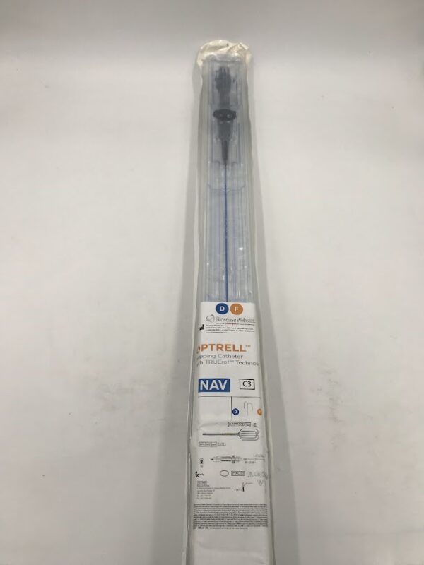 BIOSENSE WEBSTER D142901 Optrell Mapping Catheter w/TRUEref Technology NAV C3 8F x 113±3cm (X)