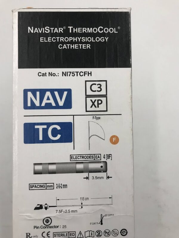BIOSENSE WEBSTER 34H57M NaviStar ThermoCool Electrophysiology Catheter NAV C3 XP TC 7.5F x 115cm (X)
