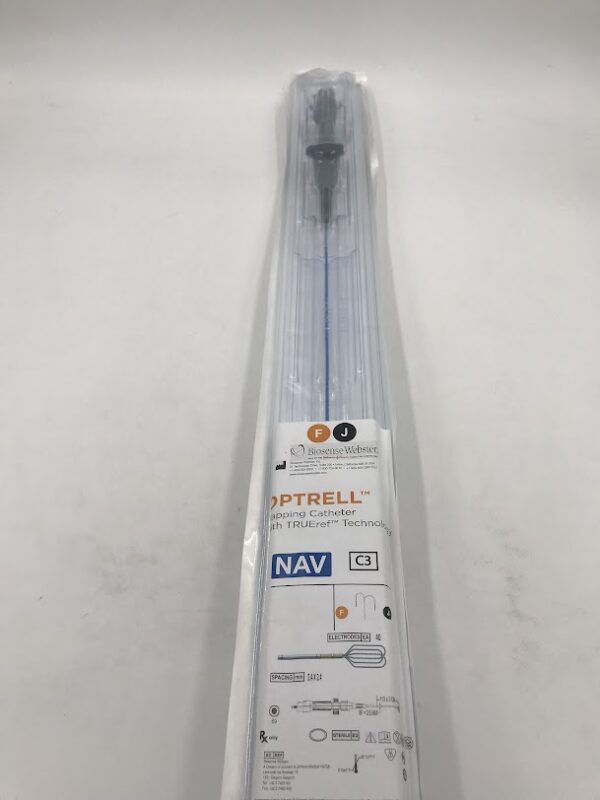 BIOSENSE WEBSTER D142902 Optrell Mapping Catheter w/TRUEref Technology NAV C3, 8F x 113±3cm (X)