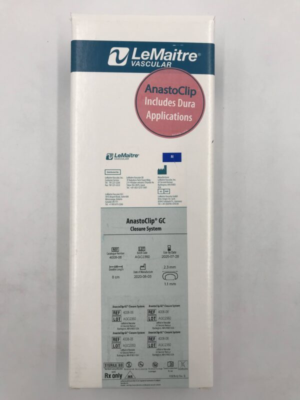 LEMAITRE 4008-06 AnastoClip GC Closure System M, 8cm