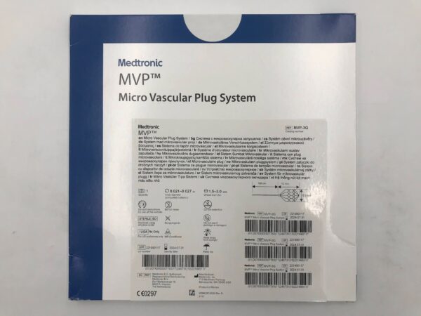 MEDTRONIC MVP-3Q MVP Micro Vascular Plug System 180cm x 12mm x 5.3mm(X)